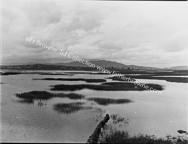 VIEWS FROM L.CULLEN FROM TRAIN APPROACHING FOXFORD